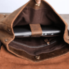 Brown Leather Laptop Bag